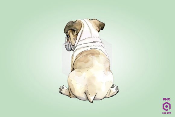 Bulldog S Back Clipart