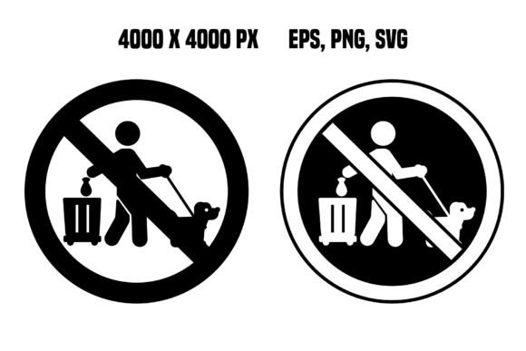 Clean Up After Your Dog Poop Signs