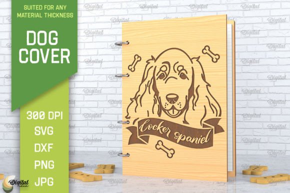 Cocker Spaniel SVG for Embroidery