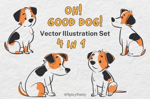 Cozy Dogs Embroidery Design