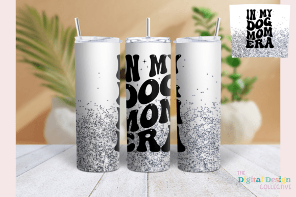 Dog Mom Tumbler Wrap PNG
