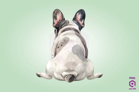 French Bulldog S Back Clipart