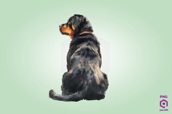 Rottweiler S Back Clipart
